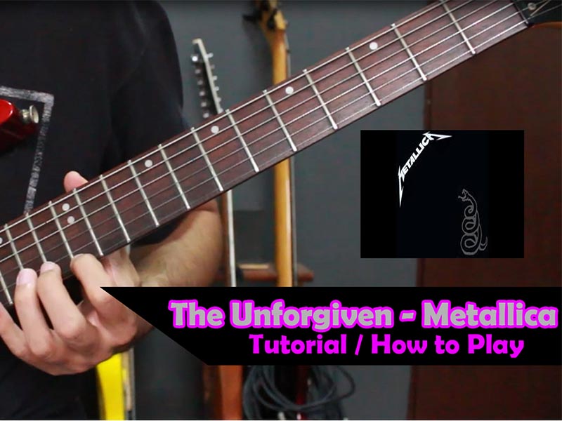 Metallica - The Unforgiven - How To Play - Tutorial